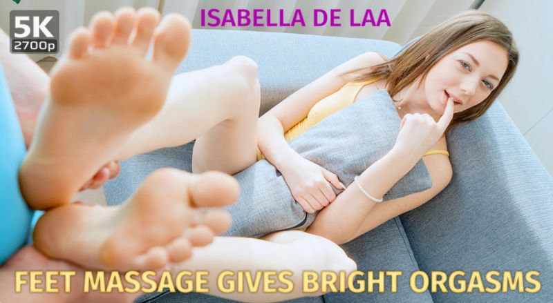 Feet Massage Gives Bright Orgasms - VR Porn Video - Isabela De Laa
