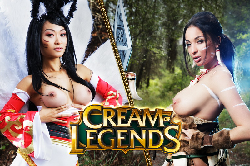 Cream of Legends - VR Porn Video - Anissa Kate, Pussy Kat